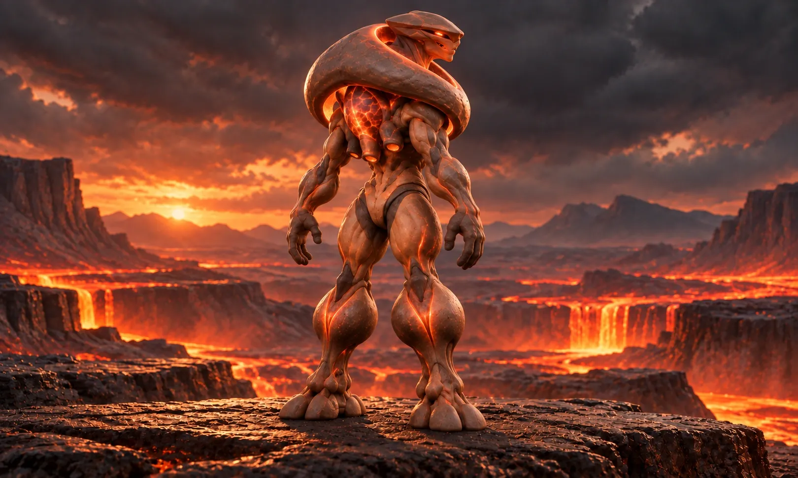 Tiatla full-figure marketing illustration