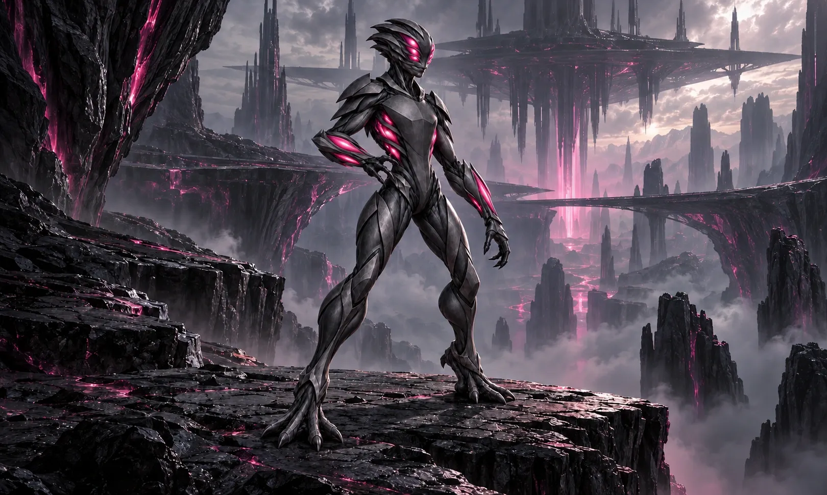 Vaelox full-figure marketing illustration